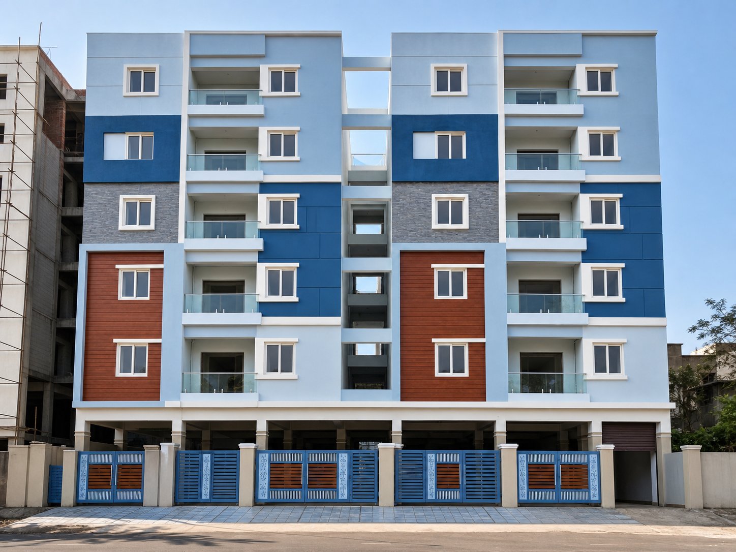 Grace Classic building elevation — Narsingi Kokapet